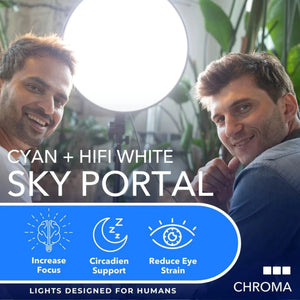 Blue/White Sky Portal - 480nm Sky Blue + HiFi White