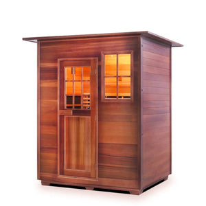 Enlighten Sauna | MoonLight 3 Dry Traditional Sauna