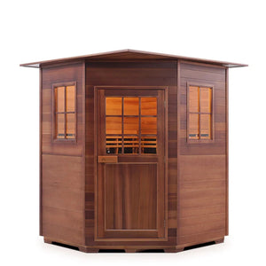 Enlighten Sauna | MoonLight 4 Corner Dry Traditional Sauna