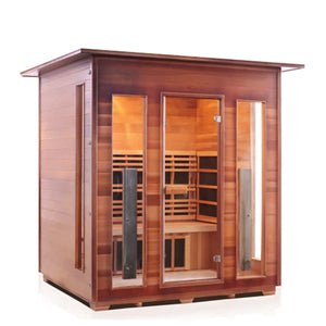 Enlighten Sauna | Rustic 4 Full Spectrum Infrared Sauna (PRE- ORDERS)