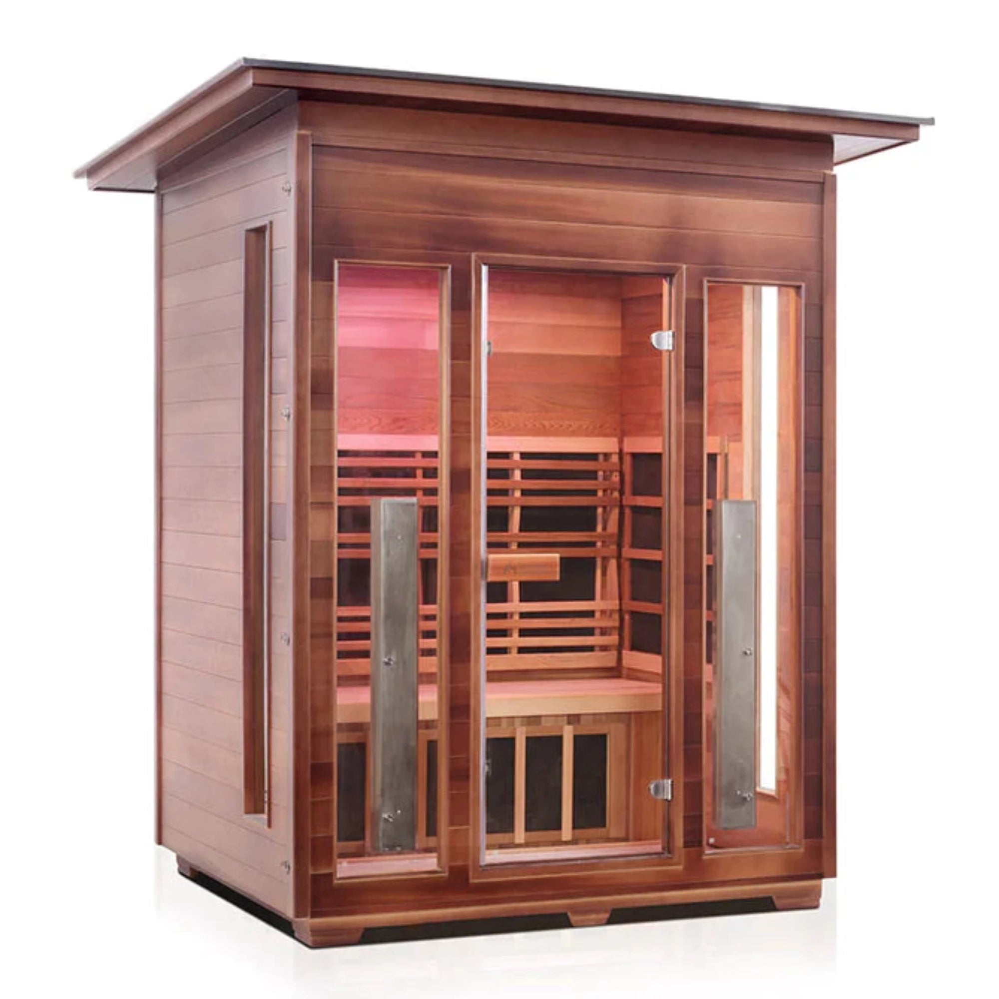 Enlighten Sauna | Rustic 4 Full Spectrum Infrared Sauna (PRE- ORDERS)