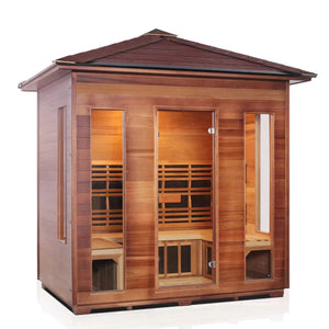 Enlighten Sauna | Rustic 5 Full Spectrum Infrared Sauna (PRE - ORDERS)