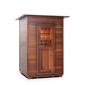 Enlighten Sauna | Sapphire 2 Infrared/Traditional Sauna (PRE-ORDERS)