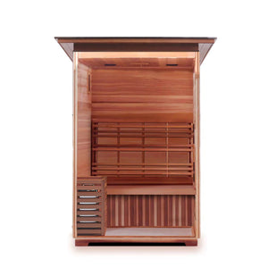 Enlighten Sauna | Sapphire 2 Infrared/Traditional Sauna (PRE-ORDERS)