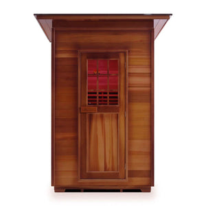 Enlighten Sauna | Sapphire 2 Infrared/Traditional Sauna (PRE-ORDERS)