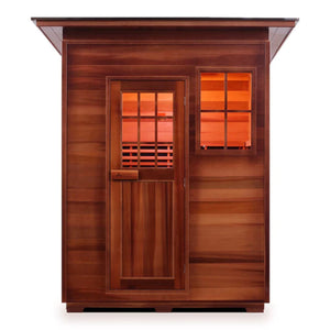 Enlighten Sauna | Sapphire 3 Infrared/Traditional Sauna