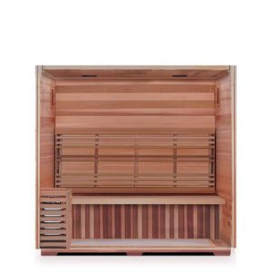 Enlighten Sauna | Sapphire 4 Infrared/Traditional Sauna (PRE-ORDERS)