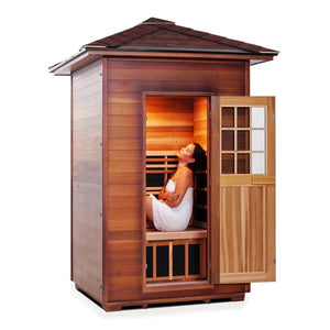 Enlighten Sauna | Sierra 2 Full Spectrum Infrared Sauna 9 (PRE- ORDERS)