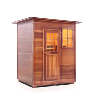 Enlighten Sauna | Sierra 3 Full Spectrum Infrared Sauna