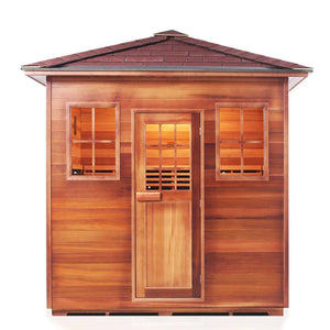 Enlighten Sauna | Sierra 5 Full Spectrum Infrared Sauna