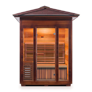 Enlighten Sauna | SunRise 3 Dry Traditional Sauna