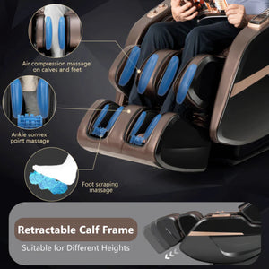 3D SL-Track Full Body Zero Gravity Massage Chair with Thai Stretch